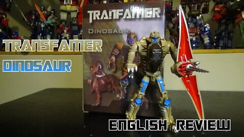 Video Review for the TransFamer Dinosaur