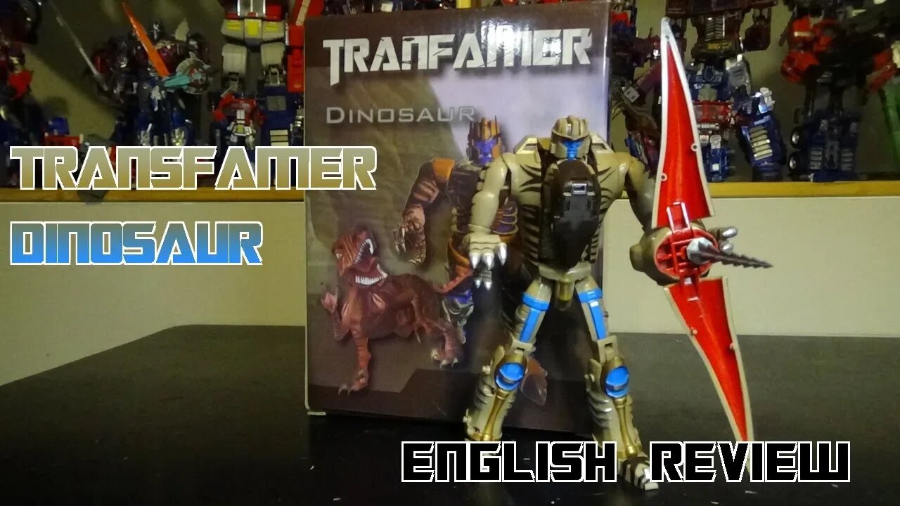 Video Review for the TransFamer Dinosaur
