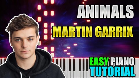 Animals - Martin Garrix | Easy Piano Tutorial