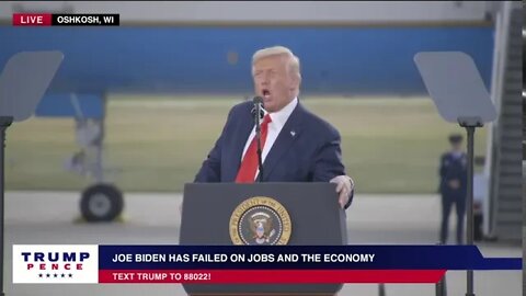 WATCH: President Trump in Oshkosh, WI