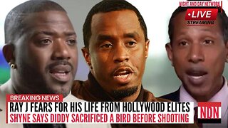 Ray J Fears Hollywood Elites Gonna Kįll Him + Diddy Cell RAIDED + Shyne Tells All On Diddy