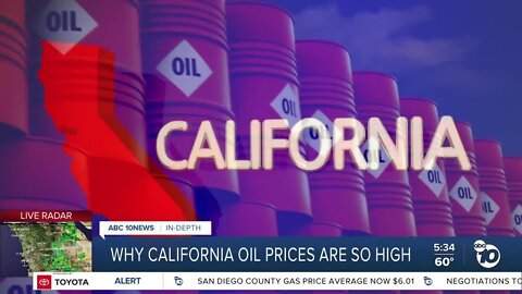 Why CA oil prices so high?