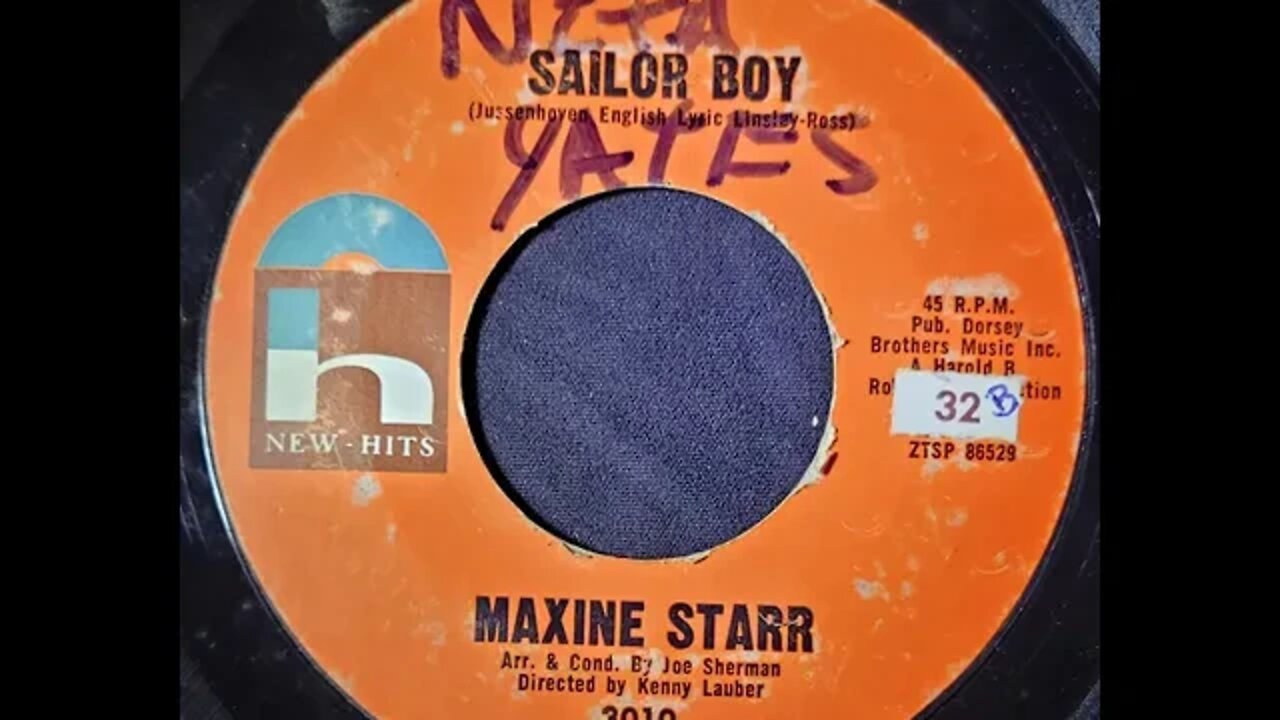 Maxine Starr – Sailor Boy