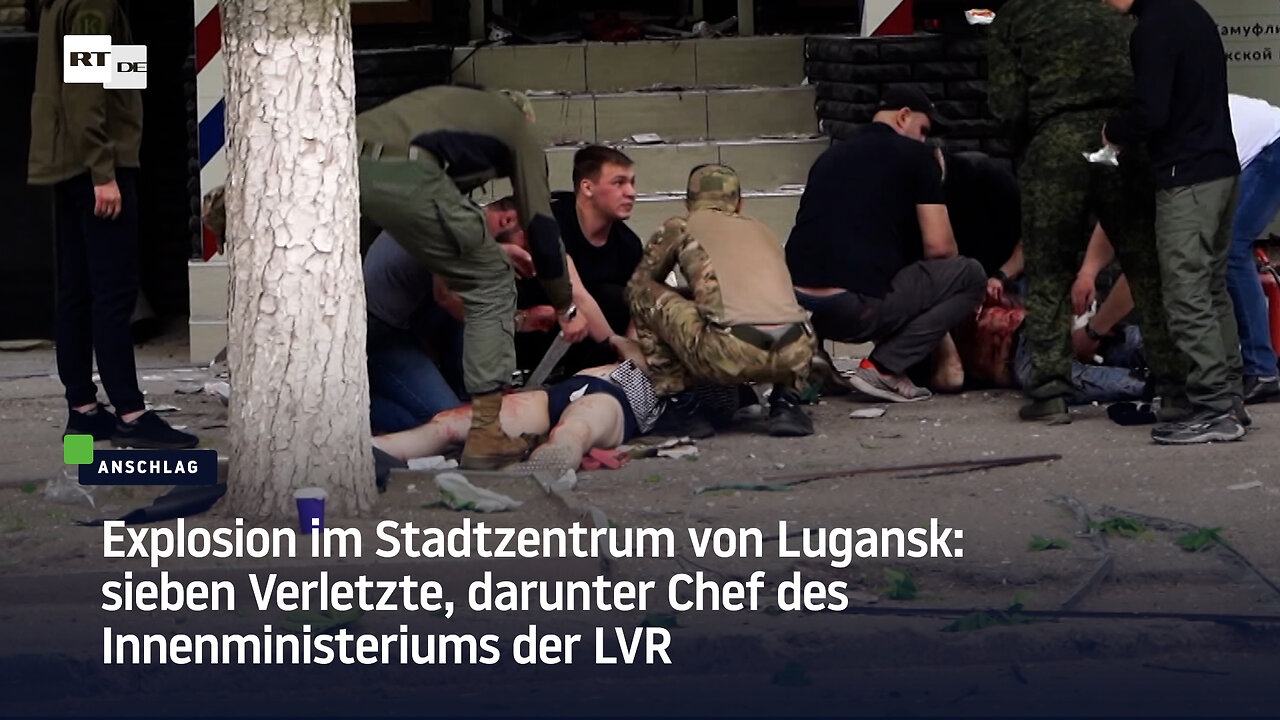 Explosion im Stadtzentrum von Lugansk: sieben Verletzte, darunter Chef des Innenministeriums der LVR