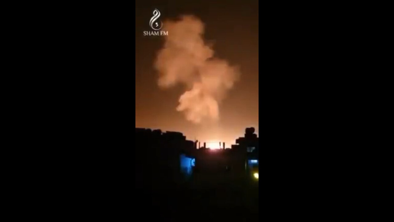 Israel bombing Syria port