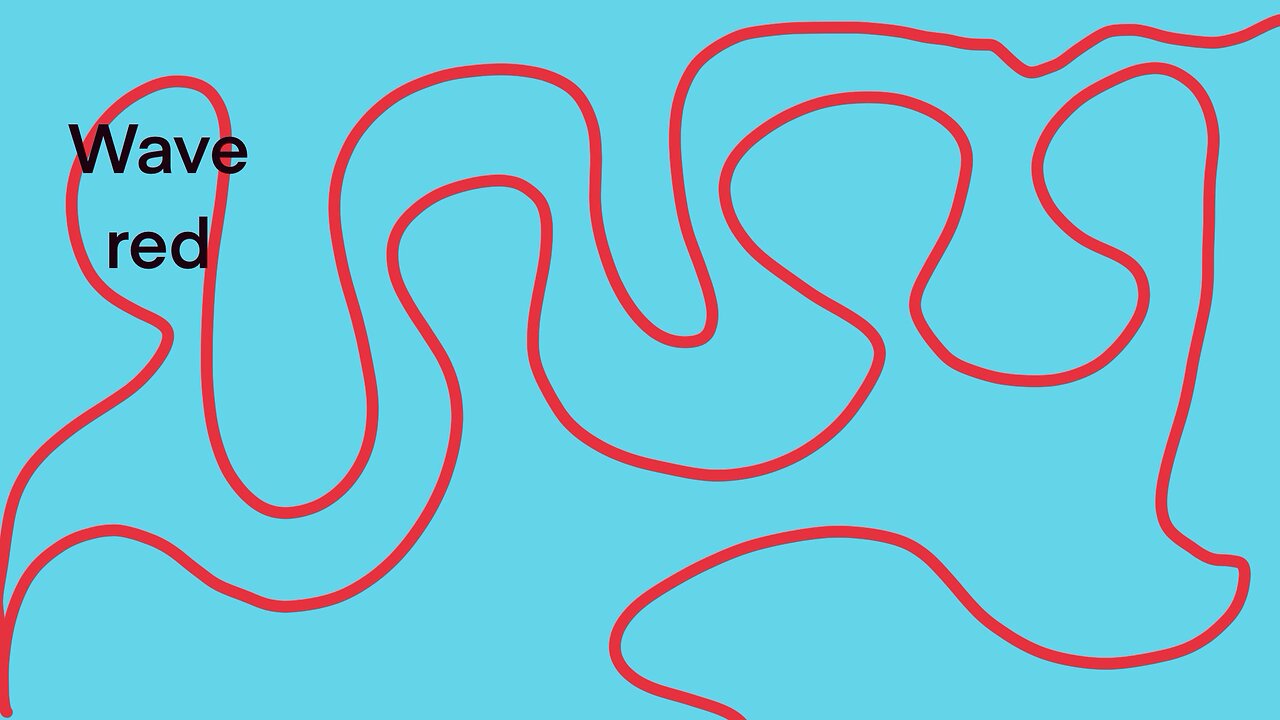 Wave red