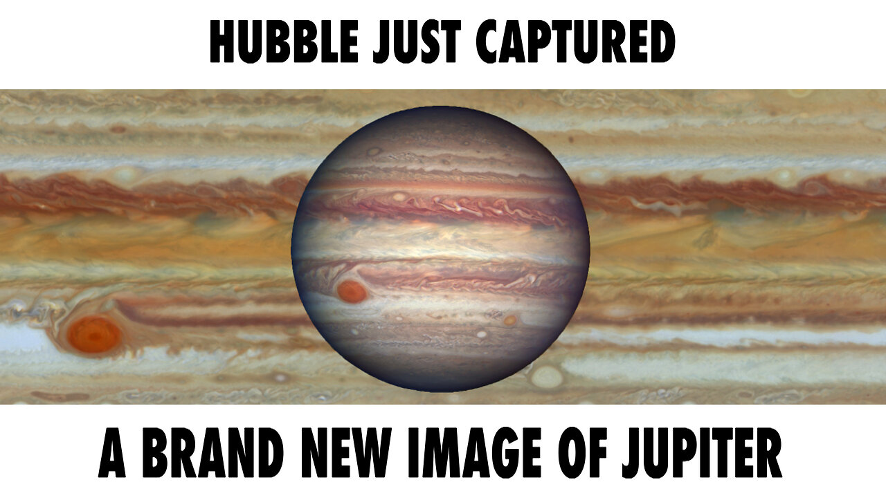 Hubble's Stunning Reveal: Brand New Image of Jupiter 🪐🔭