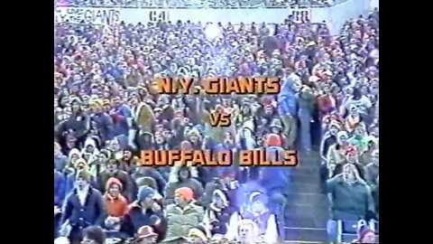 1978-11-26 New York Giants vs Buffalo Bills