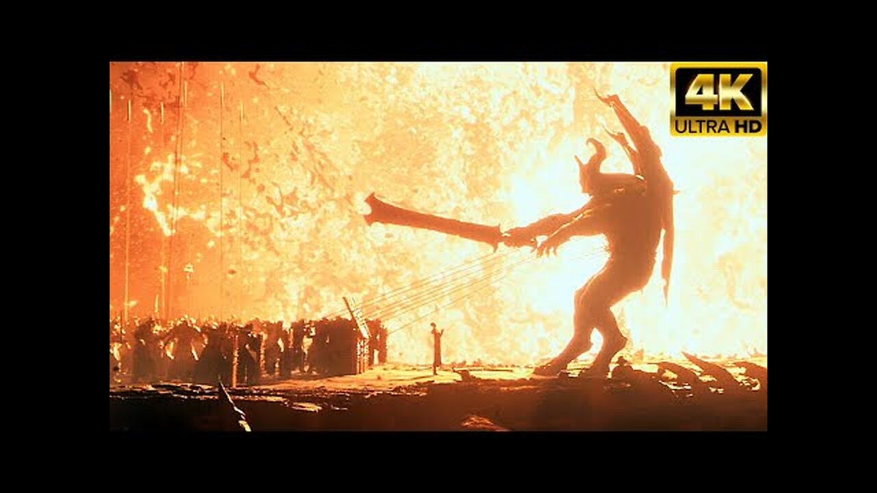 DIABLO Humans Vs Demons War Fight Scene FULL BATTLE