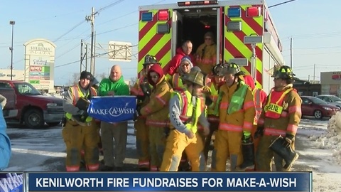 Kenilworth firefighters go above and beyond to help children