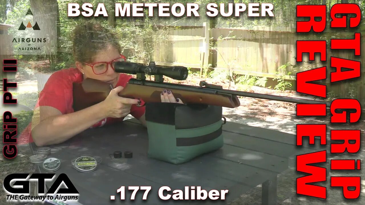 BSA METEOR SUPER .177 GRiP PT II - Gateway to Airguns Airgun Review