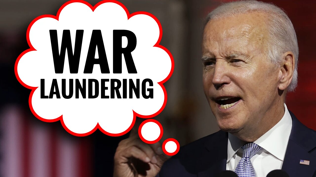 Joe Bidens Corruption Exposed War Laundering