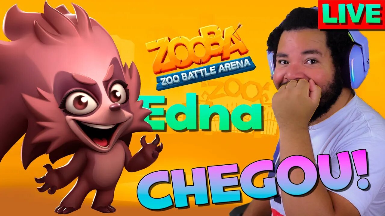 EDNA ESTÁ NO JOGO! JÁ TEM A SUA? CHEGA MAIS! ZOOBA: Jogo de Batalha Animal Live #33