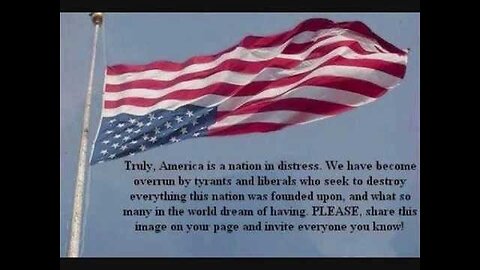 America is in distress