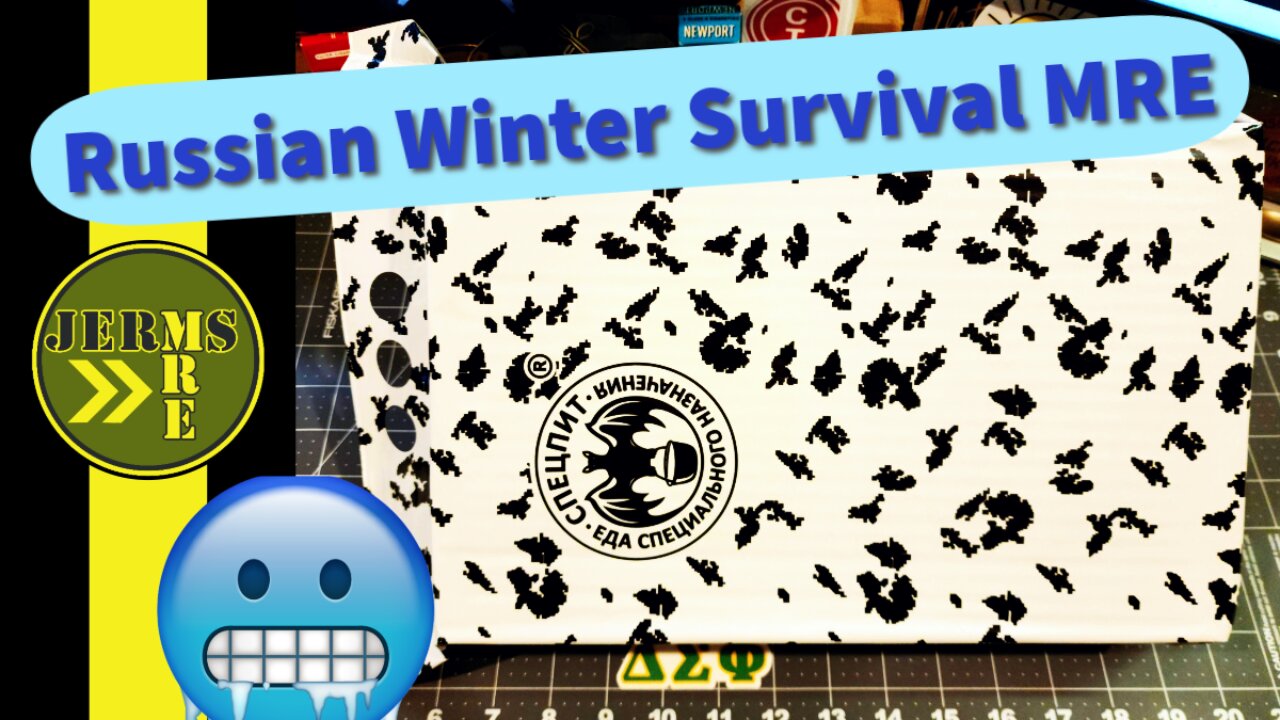 Survive Winter!! 2020 Russian Civilian Winter Individual Ration Pack-Z MRE Review