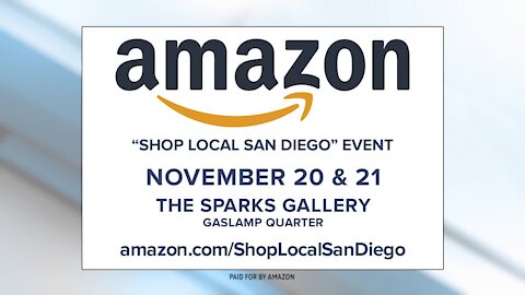 Amazon's Shop Local Community Event on November 20 and 21