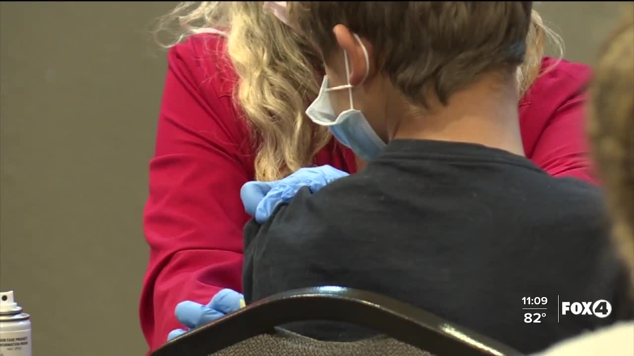 Parents turn to COVID vaccine before school starts