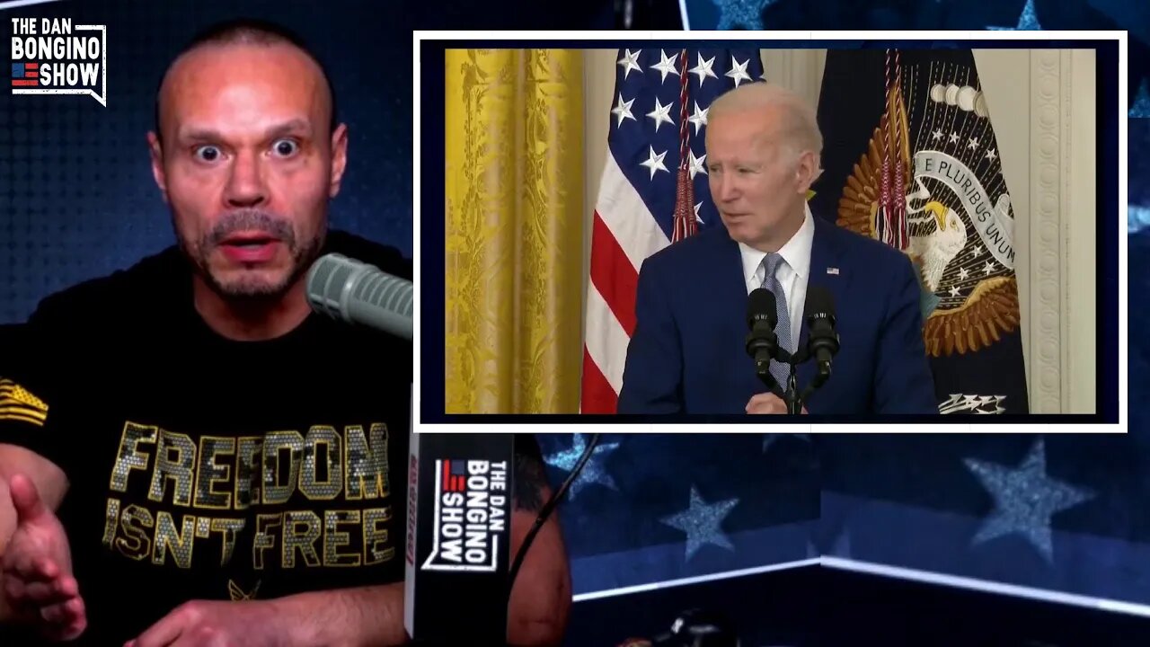 Dan Bongino talk to Teleprompter ROUTS Joe Biden In Latest Encounter