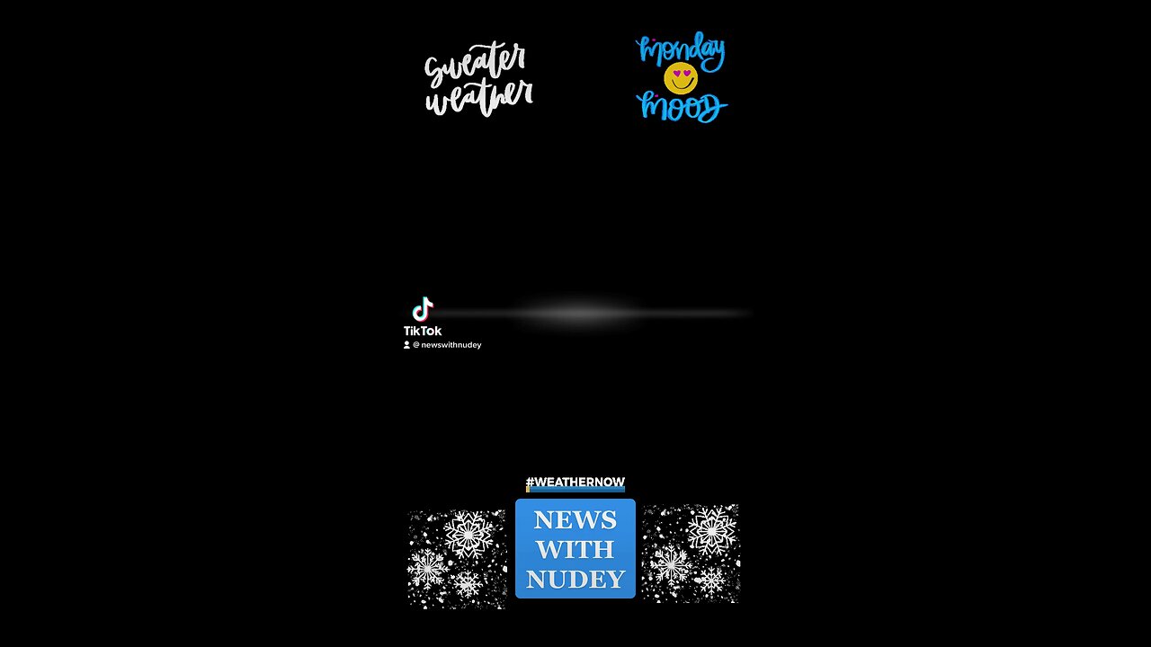 A Monday evening weather update