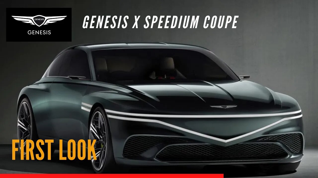 Genesis X Speedium Coupe - New 2023 | First Look.