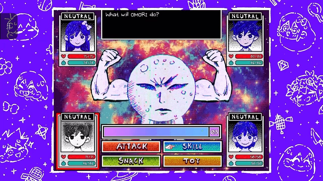 First Pluto boss fight-Omori
