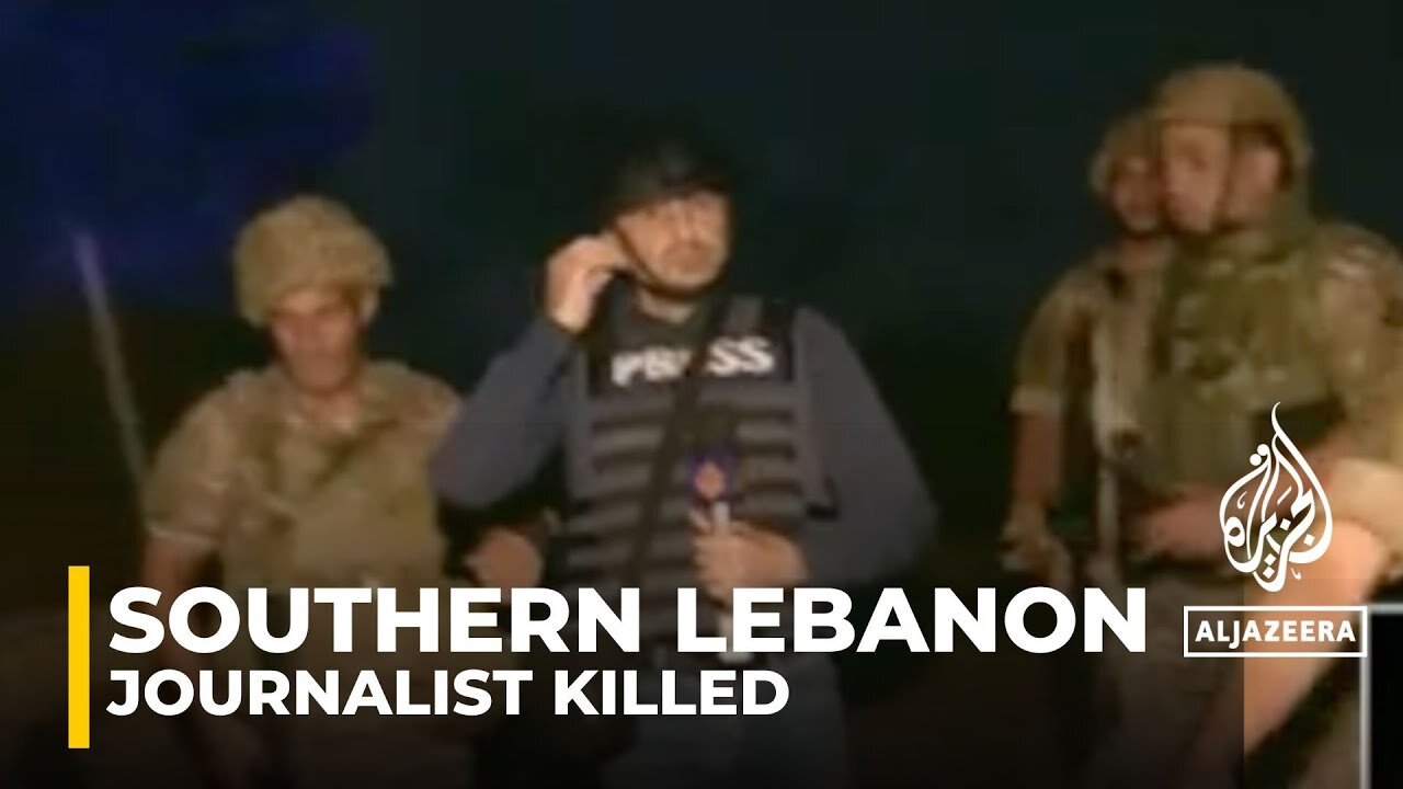 Journalist killed in Lebanon latest conflict