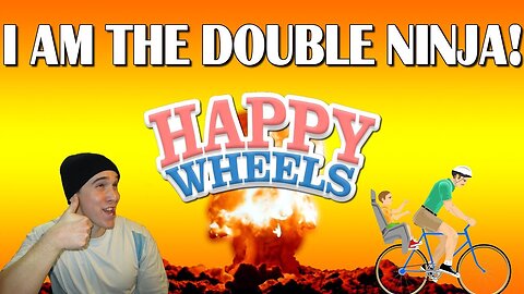 I'm the Double Ninja! - Happy Wheels funny moments (episode 1)