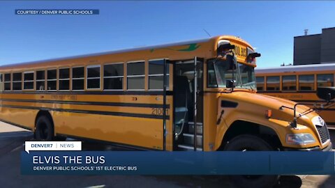 Denver Public Schools' new bus is electric