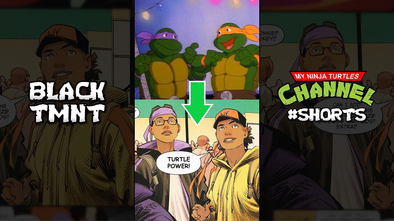 Are the Ninja Turtles black?