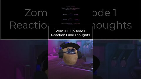 Zom 100 Bucket List of The Dead - Episode 1 Reaction - Part 1 #shorts