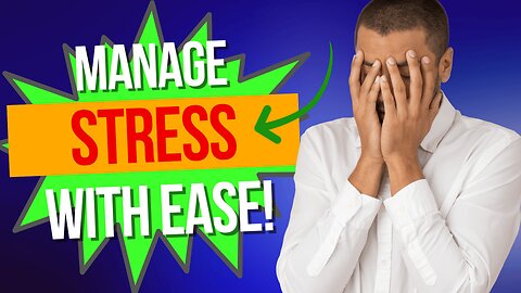 🔴How to Manage Stress at Work, Essential Mental Health Tips!