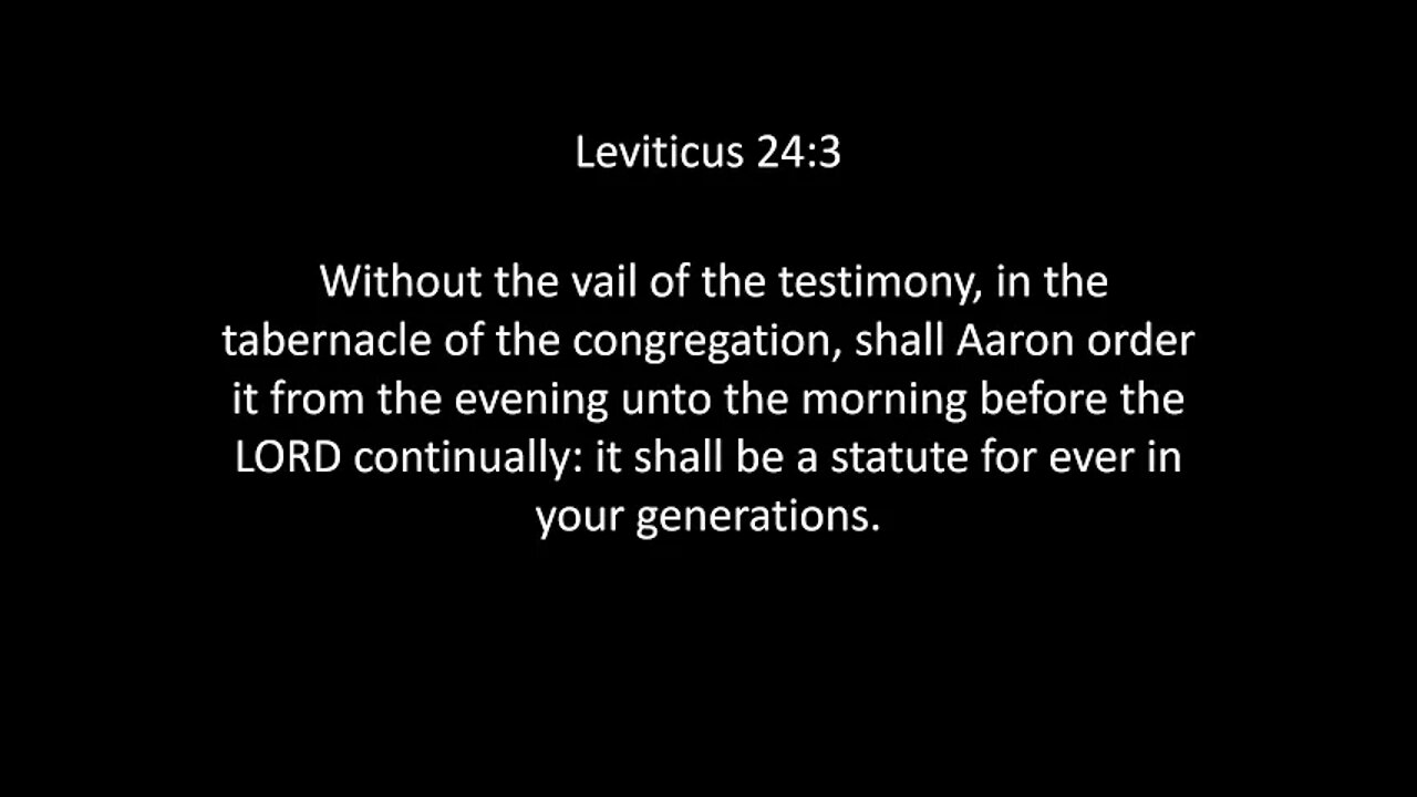 Leviticus Chapter 24