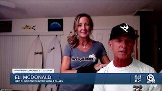 Surfer at Sebastian Inlet has close encounter with sharks