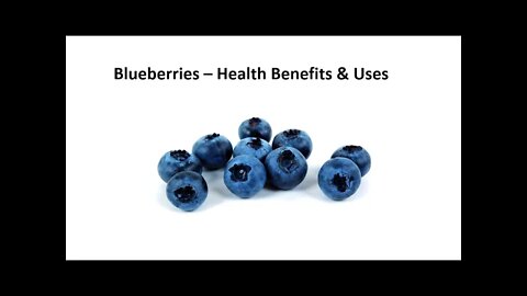 Blueberry Health Benefits