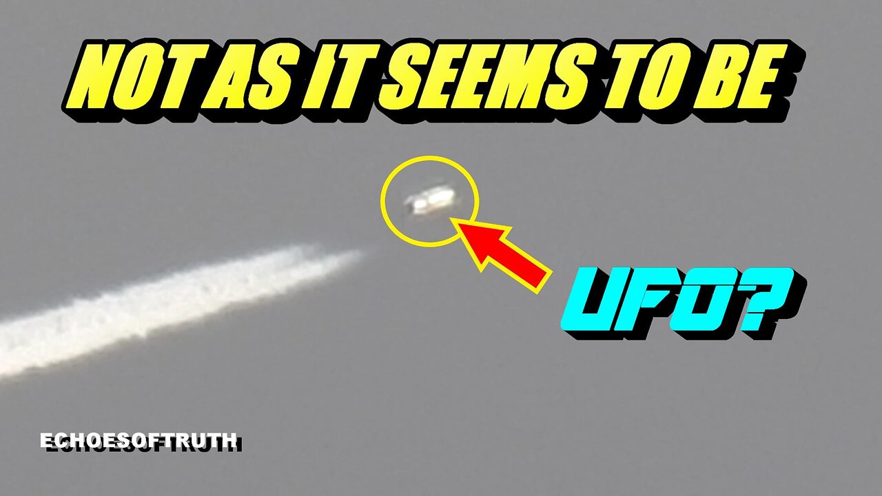 When A Chemtrail Jet Is Something Of The Supernatural World!