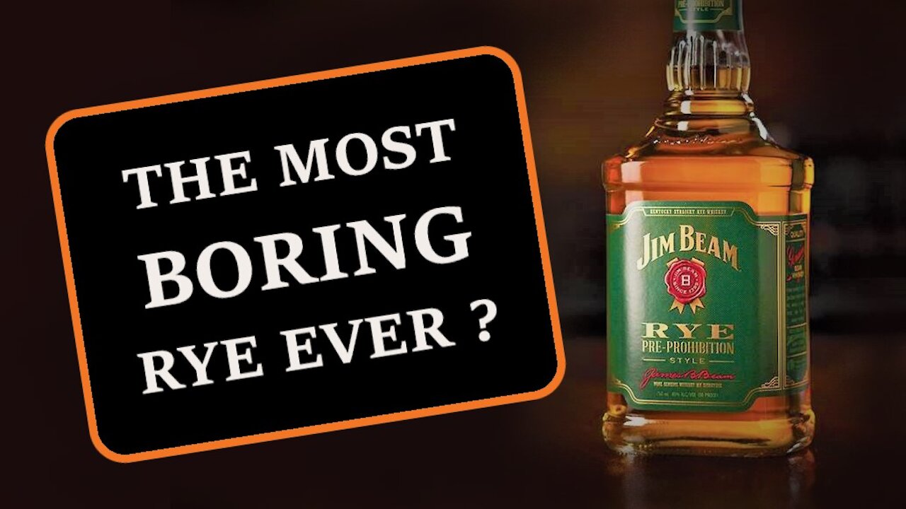 Jim Beam Rye Review - It's a Rye from Jim Beam , So .......