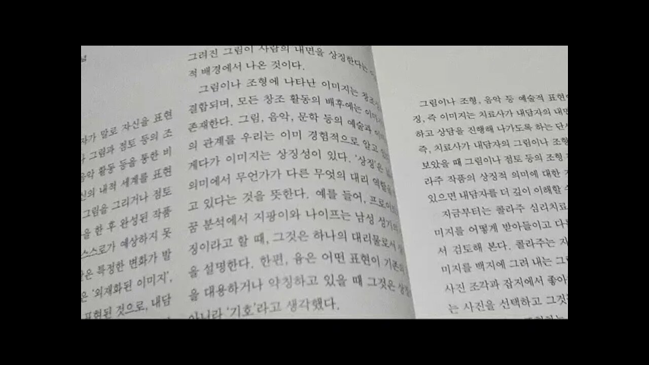그림과 미술작품 이해를 돕는 상징 사전, 콜라주, 심리치료, 내담자 미술치료, 말이나 외재화된 이미지, 자연환경, 심볼리즘, 상징이론배경, 생활공간, 생활용품, 시간, 인간상징