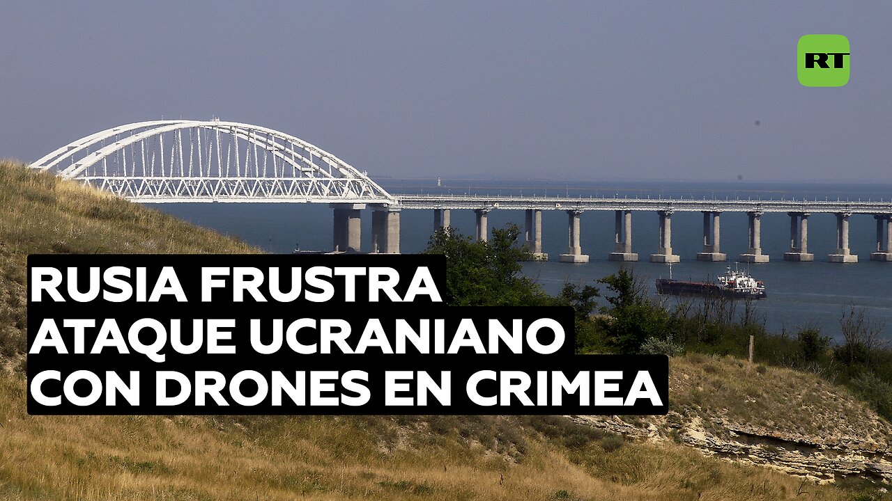 Rusia frustra el intento de Ucrania de llevar a cabo un ataque con drones en Crimea