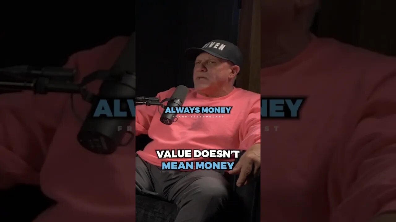 VALUE doesn’t always mean money ..