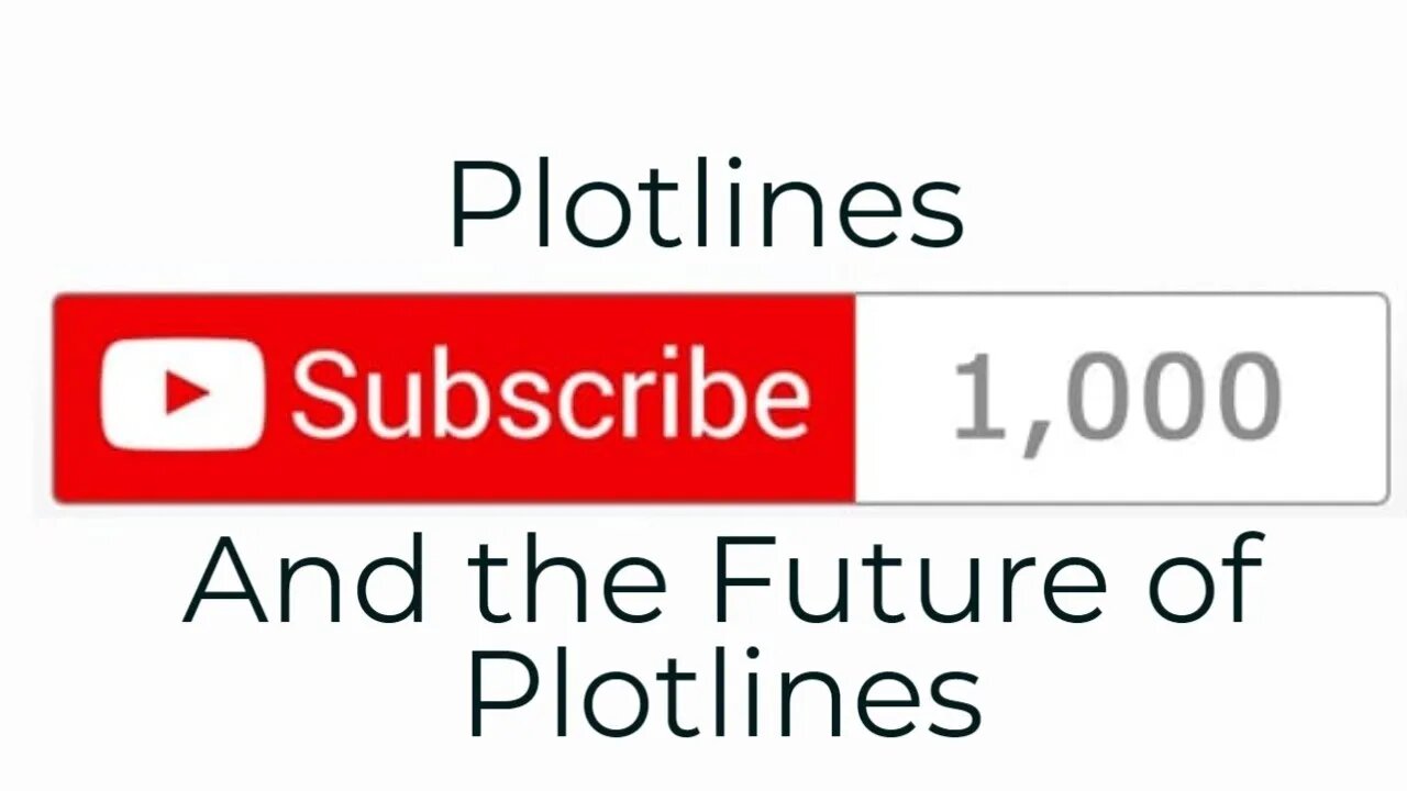 1K Subscribers and the Future of Plotlines