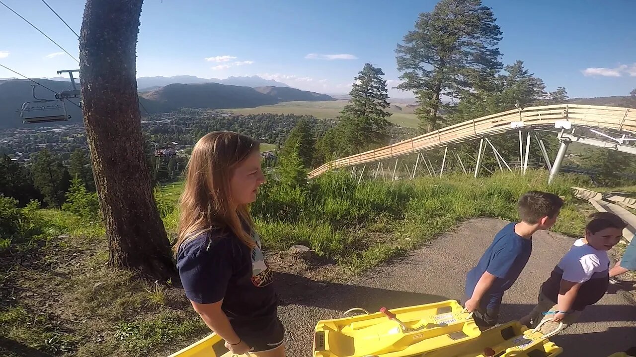 Mountain coaster Jackson Hole