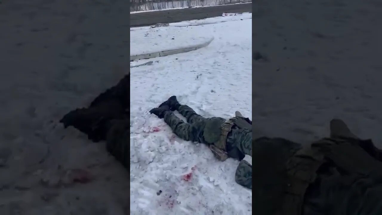 🇺🇦Graphic War18+🔥Russian Soldiers Not Able to Fuel Up Denied: Ukraine Armed Forces(ZSU) #Shorts