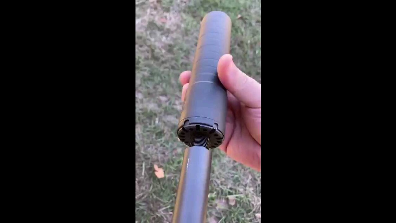 This silencer fits on any gun *