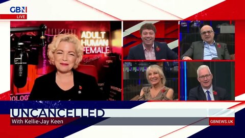 GB News - Kellie-Jay and Patrick Christys discuss women's rights on UNCANCELLED