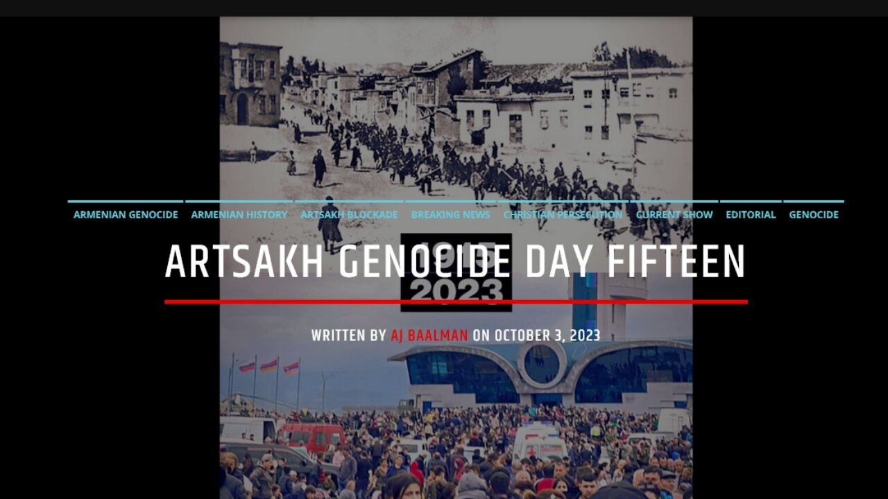 Artsakh Genocide Day Fifteen