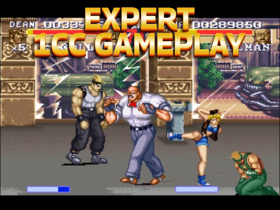 Final Fight 3 Tough Edition Hack v1.0, theodinmg and GHF, Expert, 1CC, Dean and Lucia, ファイナルファイト タフ