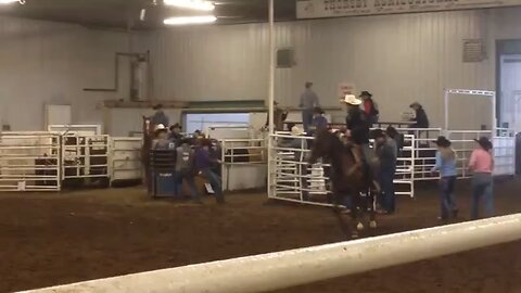 College rodeo in thorsby Alberta 2017