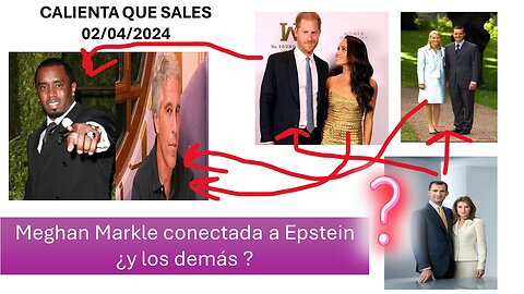 Meghan Markle conectada a Epstein _y los demás _