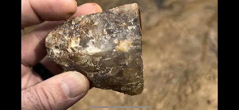 Incredible Smoky Quartz #quartz #creek #rockhounding