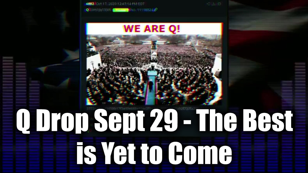 Q Drop Sept 29 - The Best is Yet to Come > Nothing Can Stop What Is Coming